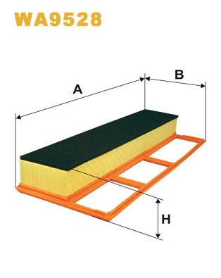WA9528 WIX FILTERS Фільтр повітряний