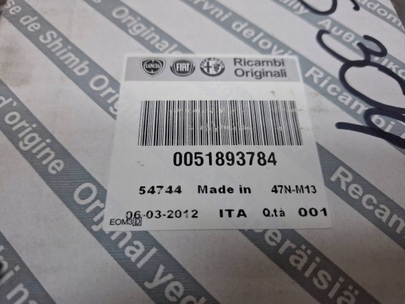 Fiat OE КЛАПАН РЕГУЛЯТОРА CNG 518937840 FIAT GRANDE PUNTO 2008- OE