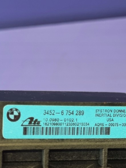 BMW OE BMW 3452 6754289 10.0980-0102.1 ESP Bmw 3452 6754289 10.0980-0102.1 сенсорний датчик esp