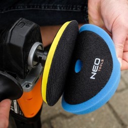 08 979 NEO TOOLS Диск полірувальний 150 х 150 мм х 25 мм надтверда губка