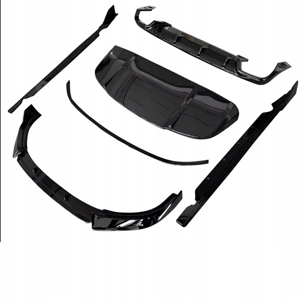 Китай S7-80134 Аерокіт (Комплект накладок) BMW X1 U11 M-Performance Чорний Блиск 2023–2025
