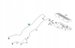 Mercedes-Benz OE A4514760901 SMART FORTWO 451 ЗВОРОТНА ТРУБА ПАЛИВА