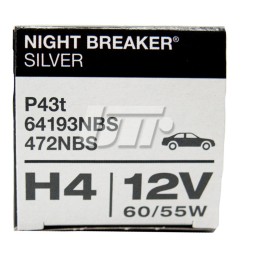 64193NBS OSRAM Автолампа Osram H4 12V 60 55W 12V P43T