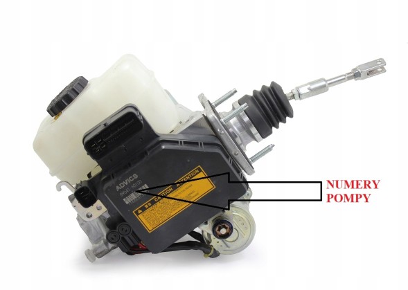 Toyota заводська комплектація 89541-60061 Гальмівний насос abs toyota land cruiser 120 новий