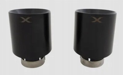 Xforce Насадки на вихлопну трубу xforce 4,5" ESBRZTIPSBK