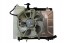 4 Seasons rad/54151454589 Комплект радіаторів + ВЕНТИЛЯТОР TOYOTA VERSO-S 11-17 1.3 164000Y060 884600D510
