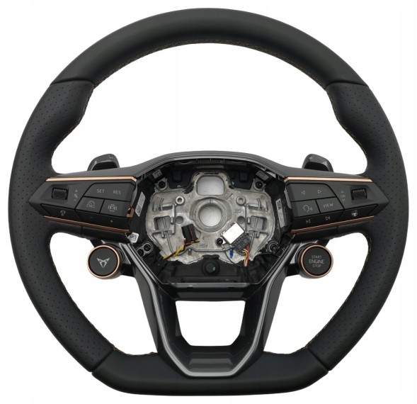 Cupra OE 5FF419091C, DWP542883OE Спортивне кермо з підігрівом ACC, пелюстками перемикання передач для Cupra Terramar Leon 5FF419091F