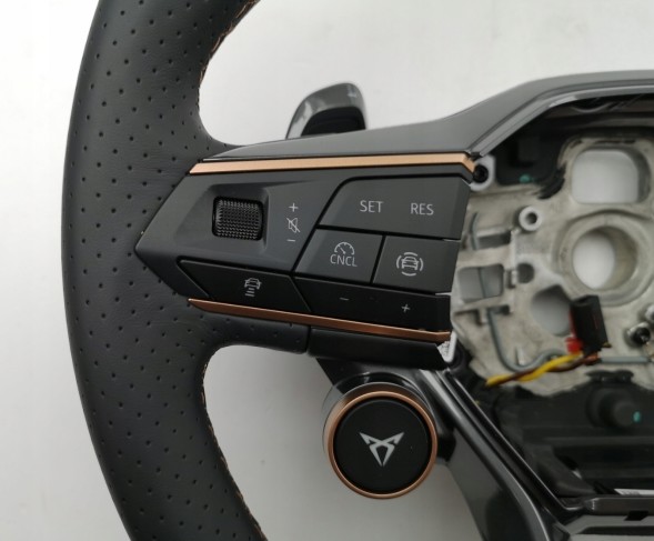 Cupra OE 5FF419091C, DWP542883OE Спортивне кермо з підігрівом ACC, пелюстками перемикання передач для Cupra Terramar Leon 5FF419091F