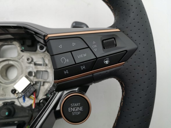 Cupra OE 5FF419091C, DWP542883OE Спортивне кермо з підігрівом ACC, пелюстками перемикання передач для Cupra Terramar Leon 5FF419091F