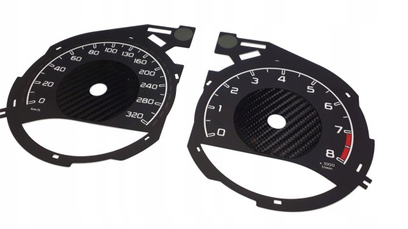 Moman 0089688096826 Шкали приладової панелі Mercedes GLC W253 AMG 63 Заміна MPH на км/год (До рестайлінгу)