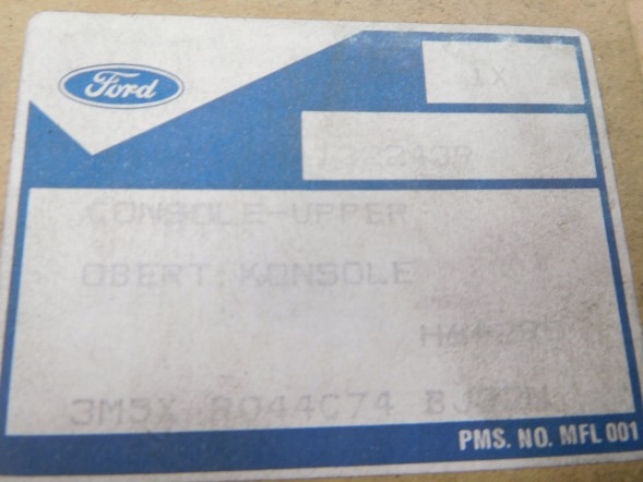 Ford OE Підлокітник Ford Focus 04-08/Focus C-MAX 03-07 (CAP) OE 1322439