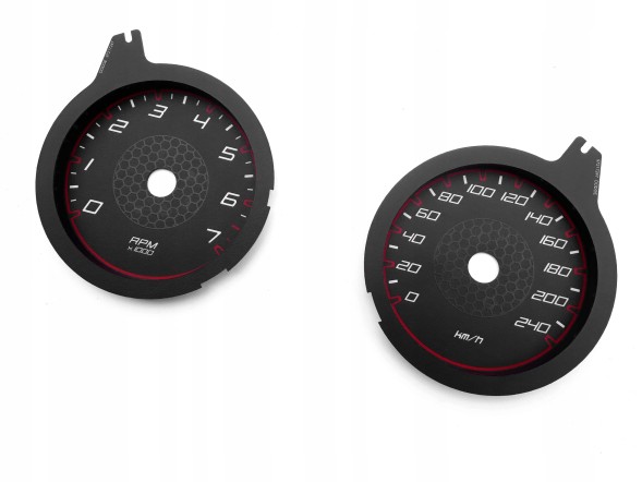Moman 0089688097144 Dodge CHARGER циферблати спідометра заміна приладів 140MPH на 240 км/год авто з США