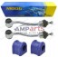 MOOG AM-K3197(1) Jeep Wrangler TJ 1997-2006 2x Вимикач + гума стабілізатора передня