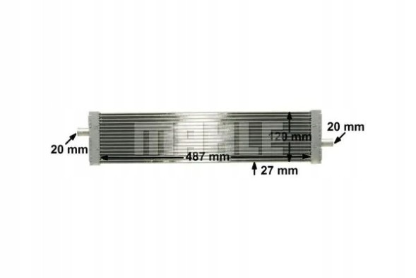 Mahle CR 1185 000P Охолоджувач води cr 1185 000р mahle