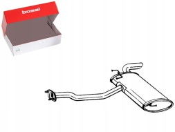 Bosal 165-059 Кінцевий глушник bos165-059 165-059