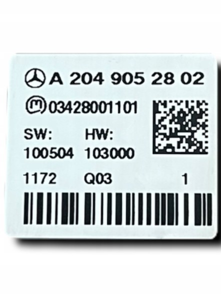 Mercedes-Benz OE MERCEDES BENZ W204 БАГАТОФУНКЦІОНАЛЬНА ПАНЕЛЬ КНОПОК A2049052802