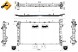 NRF 53734 Охолоджувач chrysler voyager iv 05-08 3.3/3.8i nrf
