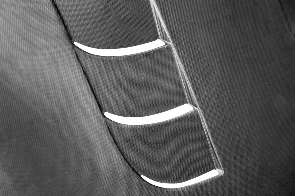 Manufaktura Carbonu GT86hood41Rstyle-1W-00-CF Карбонова маска Toyota GT86, Subaru BRZ, стиль Track, 100% вуглецеве волокно