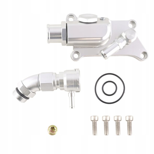 FMIC FMIC-COOLANT-K20 Алюмінієвий корпус термостата FMIC Honda K20Z3 K24 16 ORB CNC
