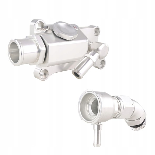FMIC FMIC-COOLANT-K20 Алюмінієвий корпус термостата FMIC Honda K20Z3 K24 16 ORB CNC