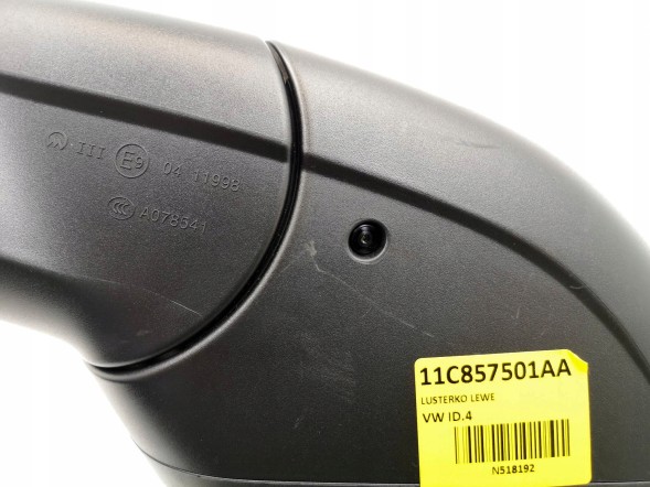 Volkswagen OE 11C857501AA, DWP518192OE ORG ДЗЕРКАЛО ЛІВЕ VW ID.4 9 PIN+6 PIN КАМЕРА