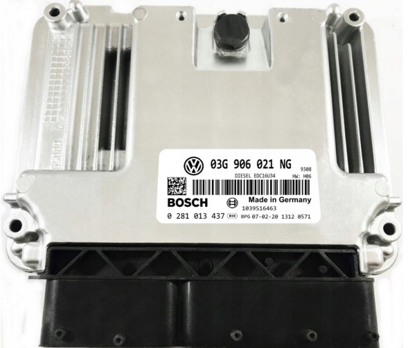 Bosch КОМП'ЮТЕР VW PASSAT 0281013437 03G906021NG IMMO OFF