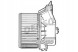 Denso 86375178 DEA20010 (DEN) Повітродувка denso opel corsa d 1.0-1.7d 07.06-08.14 d
