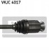 SKF VKJC 4017 Шрус vkjc 4017/skf honda cr-v iii 2,0 пер. 625Мм
