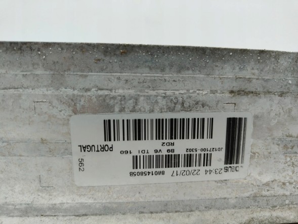 Audi OE 8W0145805B Audi a4 b9 інтеркулер радіатор охолодження оригінал весь