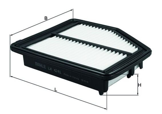 LX4241 MAHLE ORIGINAL Фільтр забору повітря