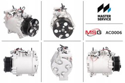 MSG AC0006NEW Компресор кондиціонера Honda CR-V 02-07