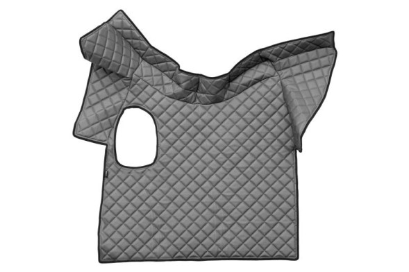 V-maxzone Part VIC-127477 Килимки підлоги ЕКО-шкіра стьобані (3 шт.) Сірі на всю підлогу для