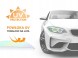 Mertt MRT-2025903 Kpl абажур правий лівий скло фари лампа audi a3 8p 2008-2013 після ліфта