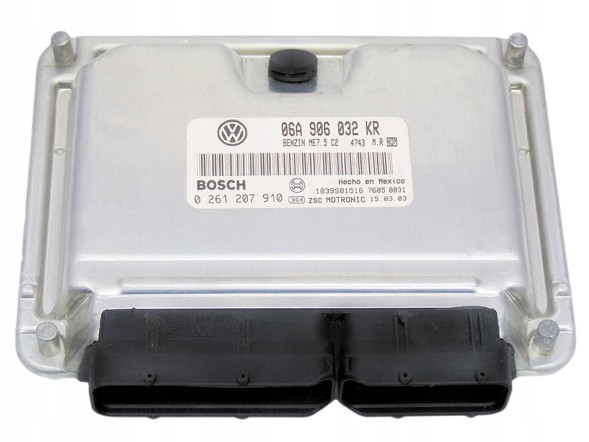 OE 06A 906 032 KR 0 261 207 910 КОМП'ЮТЕР ДВИГУНА NEW BEETLE 1.8 T 06A906032KR 0261207910