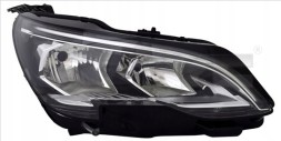TYC 20-17843-06-2 Фара р (h7/hb3/led, електрична, з двигуном, без світлодіодного контролера)