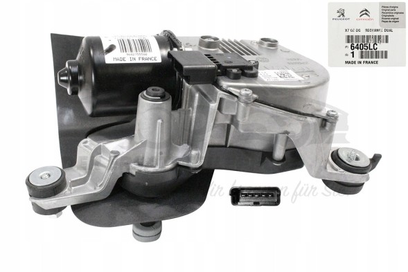 Citroen OE Citroen C5 III X7 Silniczek wycieraczki lewy przód ORYGINAŁ 6405LC OE Двигун склоочисника Лівий Citroen C5 III 08-14 6405.LC 6405LC