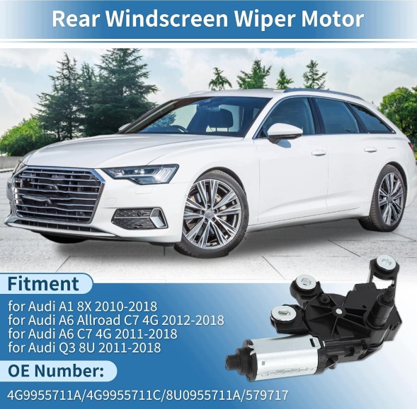AR 4G9955711A/4G9955711C ДВИГУН ЗАДНЬОГО ДВОРНИКА ДЛЯ AUDI A1 A6 Q3 8X 4G 8U 2010-2018