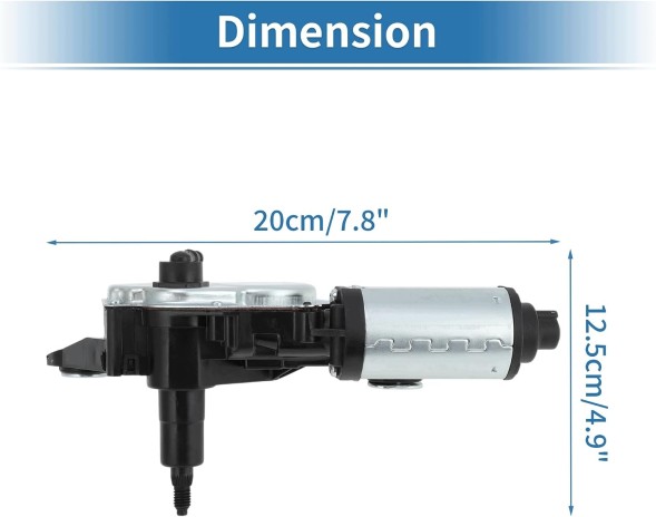AR 4G9955711A/4G9955711C ДВИГУН ЗАДНЬОГО ДВОРНИКА ДЛЯ AUDI A1 A6 Q3 8X 4G 8U 2010-2018