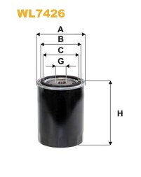 WL7426 WIX FILTERS Фільтр оливний
