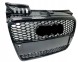 RTL Premium A9872-10 Решітка радіатора AUDI A4 B7 04- ЧОРНИЙ ГЛЯНЕЦЬ СОТОВА ТЮНІНГ