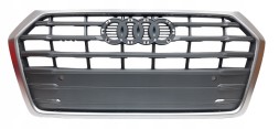 Китай AD531200-110 AUDI Q5 80A 16- РЕШІТКА РАДІАТОРА СІРА + ХРОМ САТИН 80A853651C