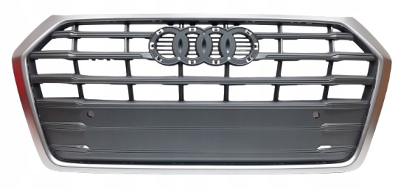 Китай AD531200-110 AUDI Q5 80A 16- РЕШІТКА РАДІАТОРА СІРА + ХРОМ САТИН 80A853651C