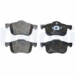 LP1458 DELPHI Комплект гальмівних колодок з 4 шт дисків