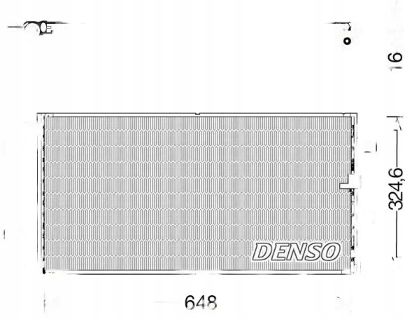 Denso DCN02044 Осушувач кондиціонера радіатора охолоджувача