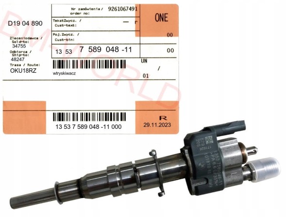 BMW OE 13537589048 Новий оригінальний інжектор 13537589048 для bmw n43 n53 з офіційного сервісу