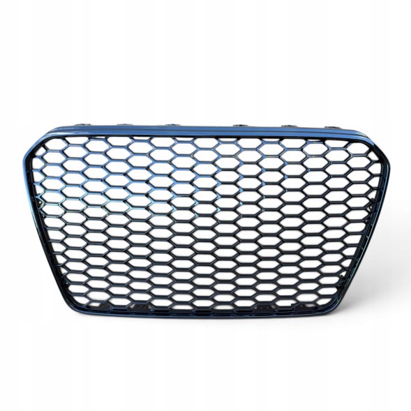 Китай Plaster Miodu Grill Audi A5 8T 2013 - 2016 Решітка радіатора "Стільники" для Audi A5 8T 2013-2016, чорний глянець, спортивна решітка бампера RS