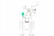 Bosch 0 986 473 381 Затискач хам. Vw т. Гольф 5/6/jetta 03- le bosch