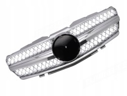 Tuning-Tec GRMEB4 СПОРТИВНА РЕШІТКА РАДІАТОРА ХРОМ для MERCEDES SL R230 01-06