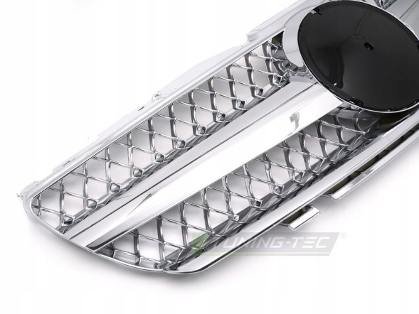 Tuning-Tec GRMEB4 СПОРТИВНА РЕШІТКА РАДІАТОРА ХРОМ для MERCEDES SL R230 01-06