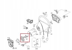 Mercedes-Benz OE A1694641118 Mercedes w169 w203 w245 датчик кута повороту оригінал